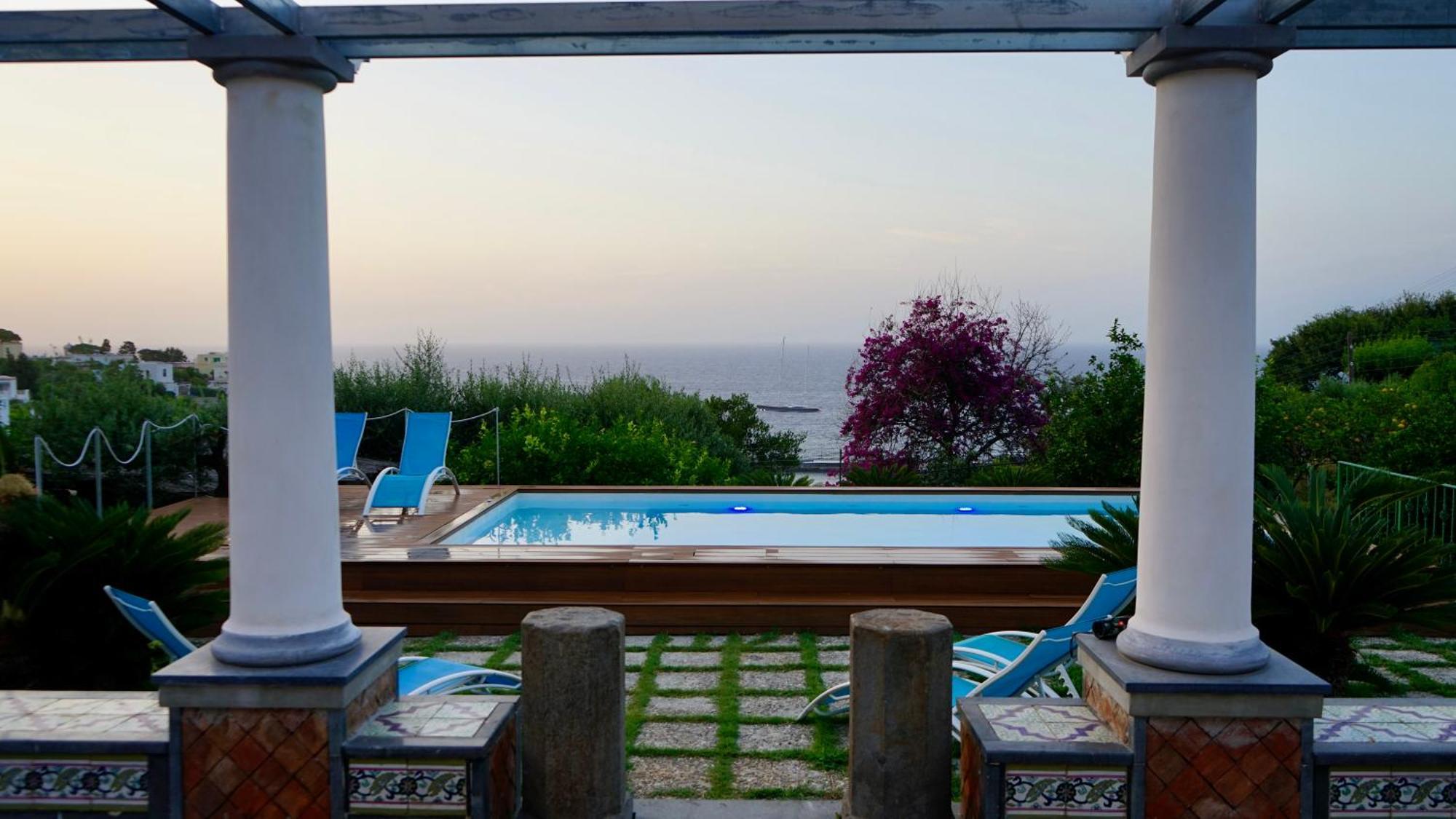 Villa Amalu Capri Piscina E Giardino Eksteriør bilde