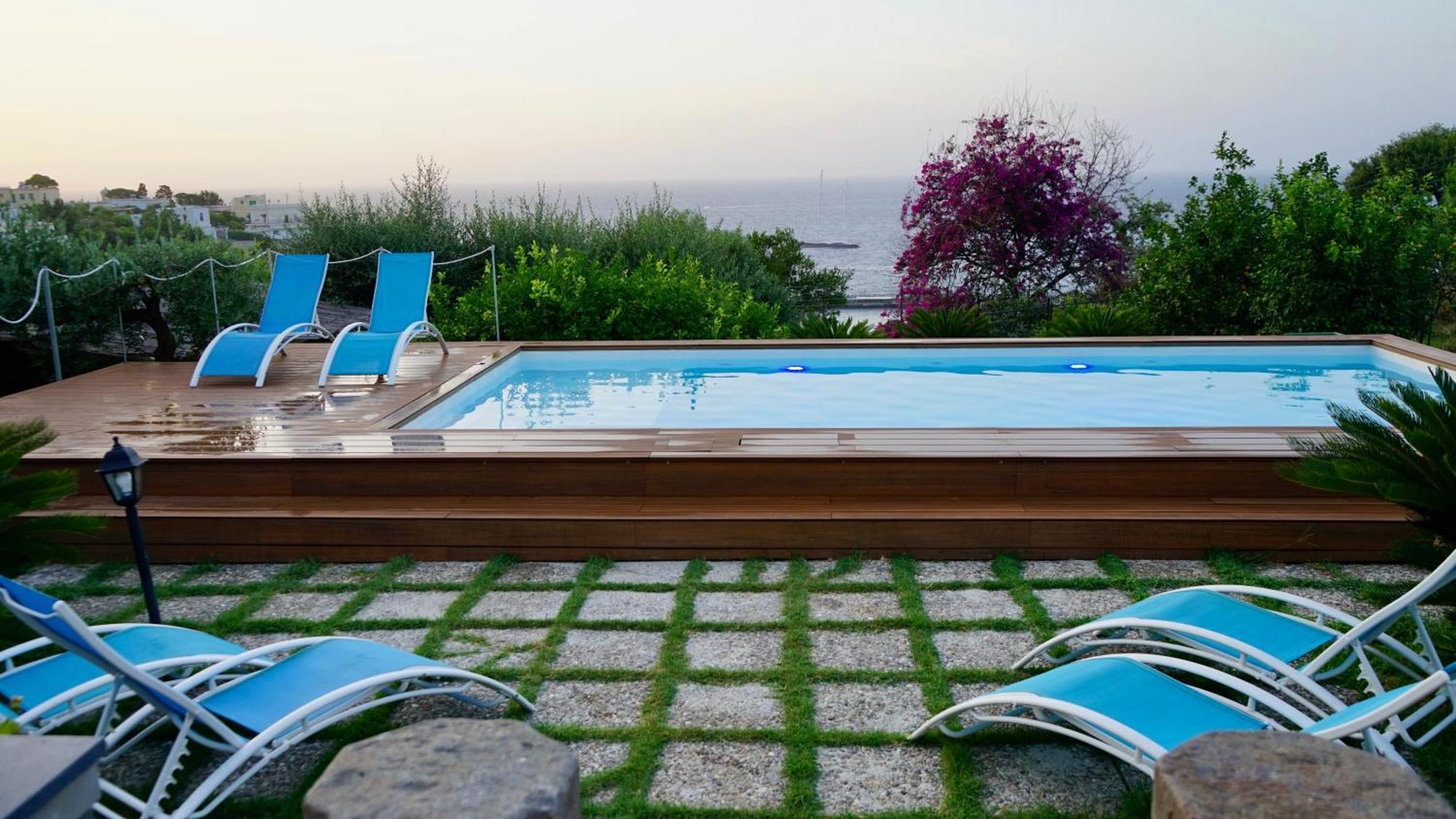 Villa Amalu Capri Piscina E Giardino Eksteriør bilde