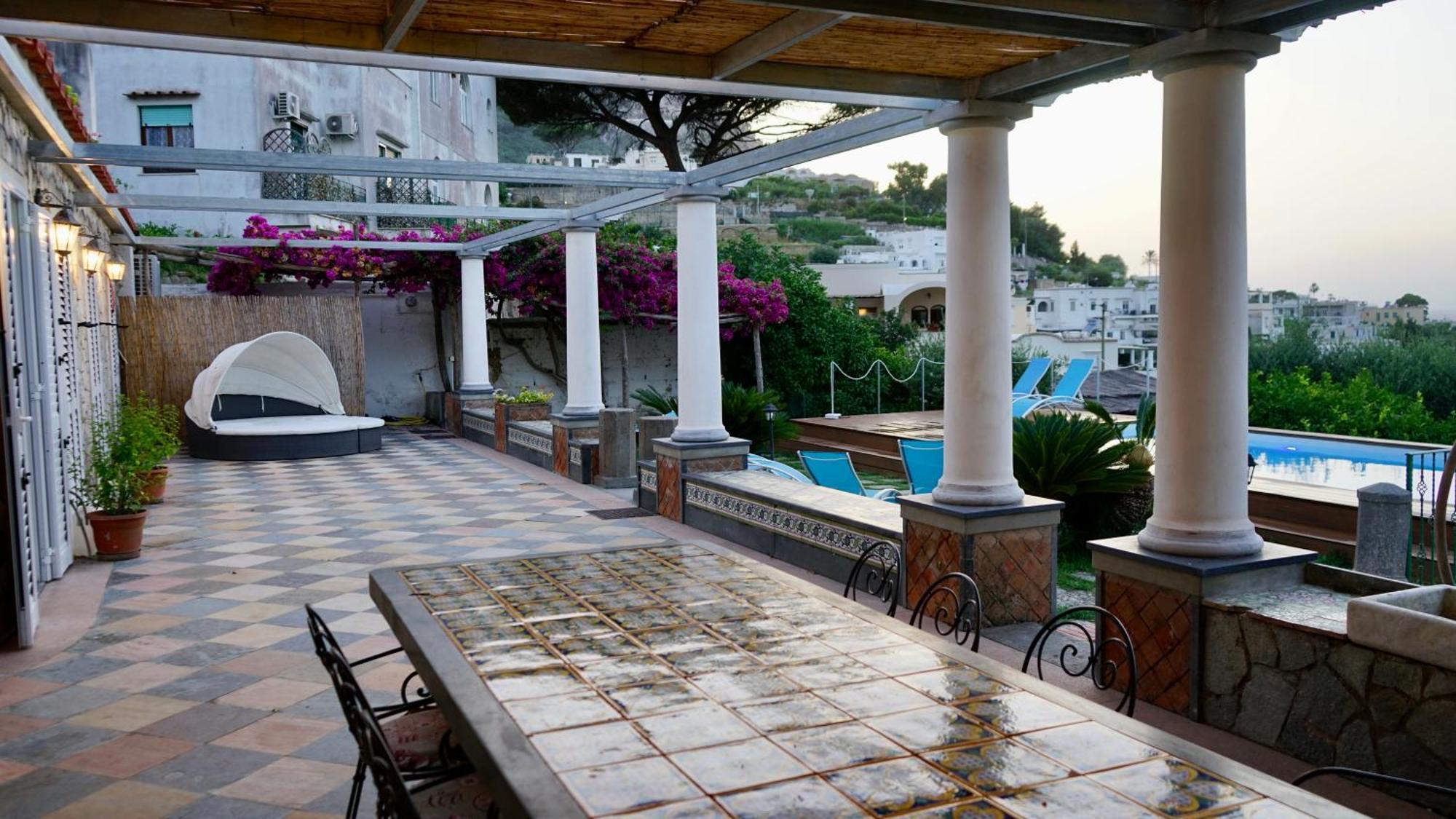 Villa Amalu Capri Piscina E Giardino Eksteriør bilde