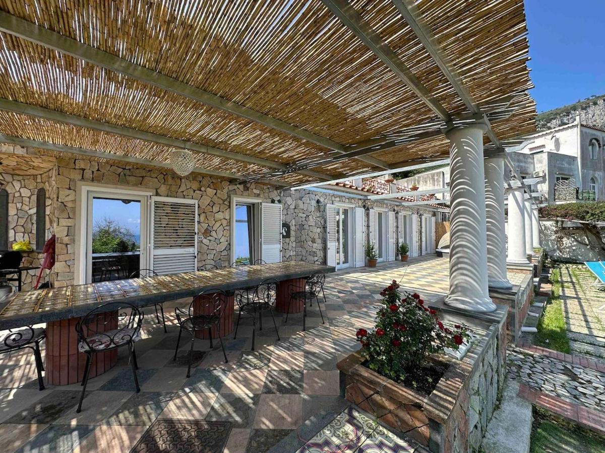 Villa Amalu Capri Piscina E Giardino Eksteriør bilde
