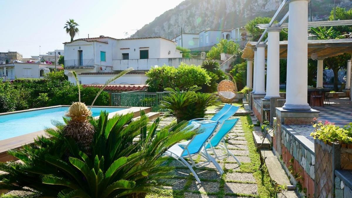 Villa Amalu Capri Piscina E Giardino Eksteriør bilde
