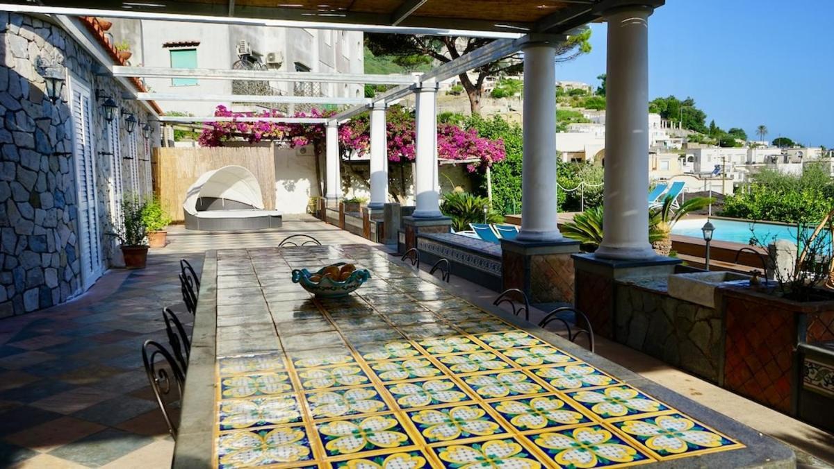 Villa Amalu Capri Piscina E Giardino Eksteriør bilde