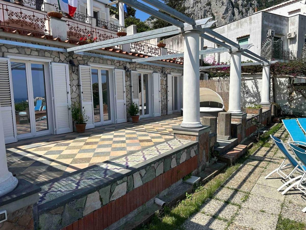 Villa Amalu Capri Piscina E Giardino Eksteriør bilde