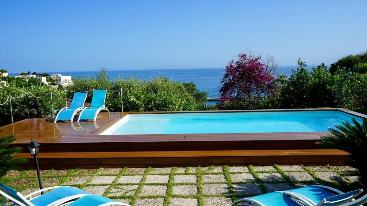 Villa Amalu Capri Piscina E Giardino Eksteriør bilde